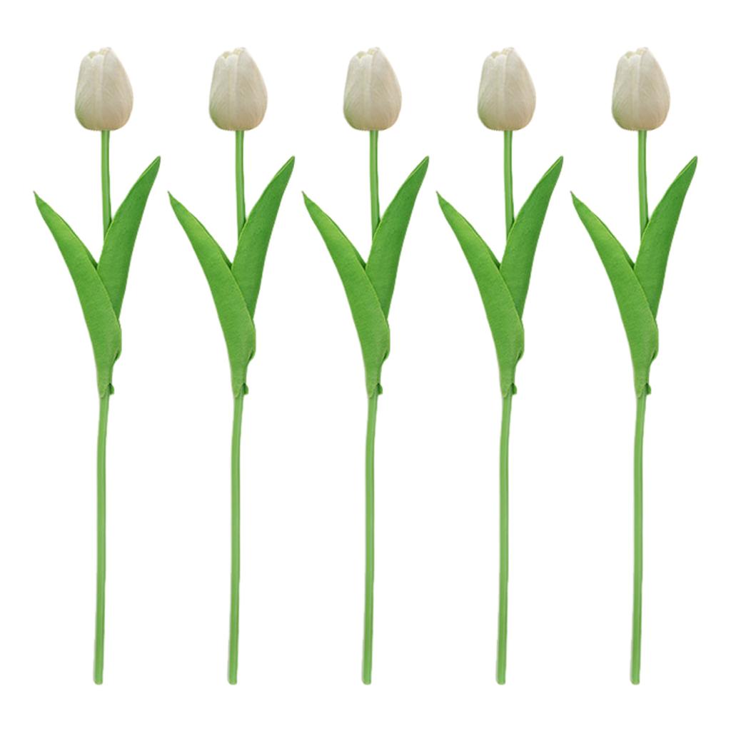 5 шт. Имитация тюльпана 34 см Искусственный тюльпан Поддельные цветы Искусственный тюльпан оптом Подарок на День матери для вазы Главная Кухня Свадьба Весна Украшения для вечеринки