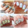 3 шт./компл., прозрачная ручка для дизайна ногтей, полосатая линия, кисть для рисования, акриловый узор, ручка для рисования своими руками, инструмент для маникюра