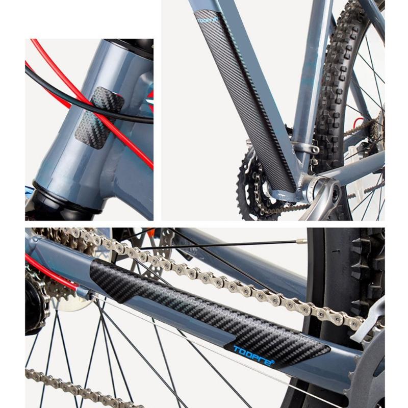 Bicycles Frame Chainstay Chain Protection Guard Cover Sticker Protective Film Bike Chainstay Protector for MTB Road Bike