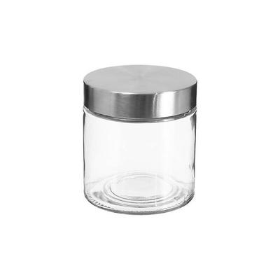 Bocaux De Rangement 0.75 Litre En Verre Et Inox Couvercle Hermétique Atmosphera