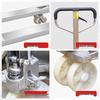 3.0 Ton 304 Stainless Steel Manual Hydraulic Pallet Jack CN plug (adapter included)