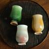 High Temperature Kiln Change Glaze High Foot Smell Cup Handmade Women Use Firewood Kiln Change Small Teacup Three Colors