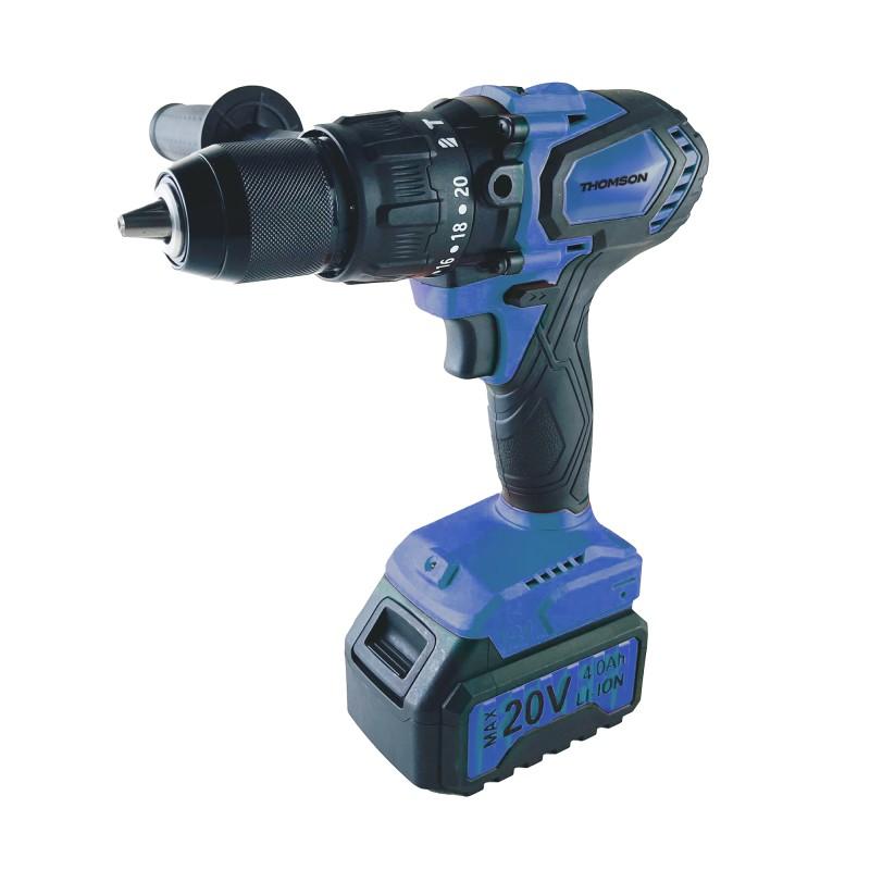 Thomson - Mio_hammerdrill - Perceuse à Percussion Sans Fil - 20v - 100nm