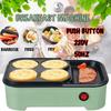 220V 700W Elektr Gamburger Tayyorlovchi Tuxumli Keks Pechi Nonushta Mashinasi Tuxumli Keks Biftek Yopishmaydigan Qozon Toster Egget Mashinasi