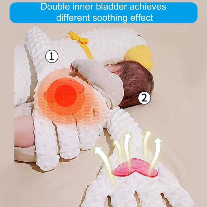 Automatic Big White Goose Baby Exhaust Pillow Soothes Beats Soothes Her Palm Baby Sleeps On Her Own