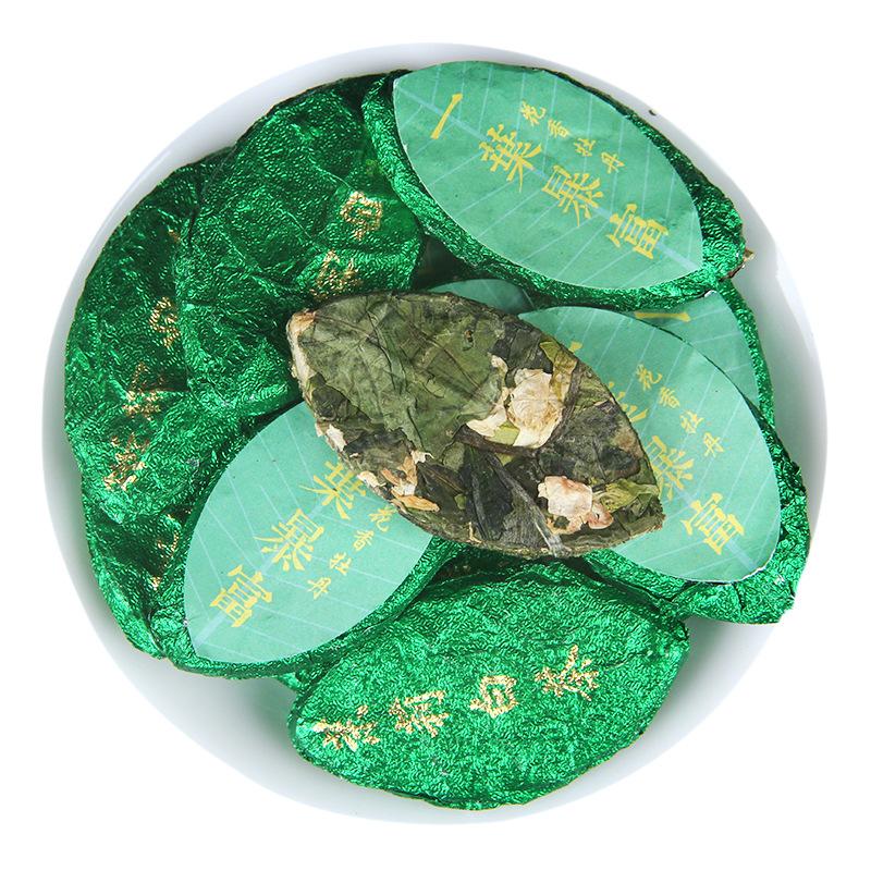 Jasmine White Tea Cake Leaf Tea Jasmine White Tea Peony Flower Fragrance 17.6oz