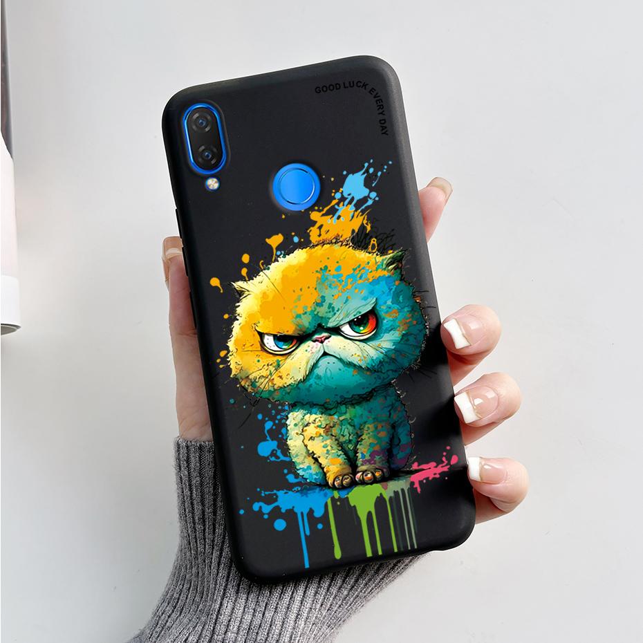 Чехол для Huawei Nova 3i INE-LX1 INE-LX2 Чехол с пандами Мягкий силиконовый чехол для телефона Для Huawei P Smart Plus 2018 Nova3i Fundas Бампер