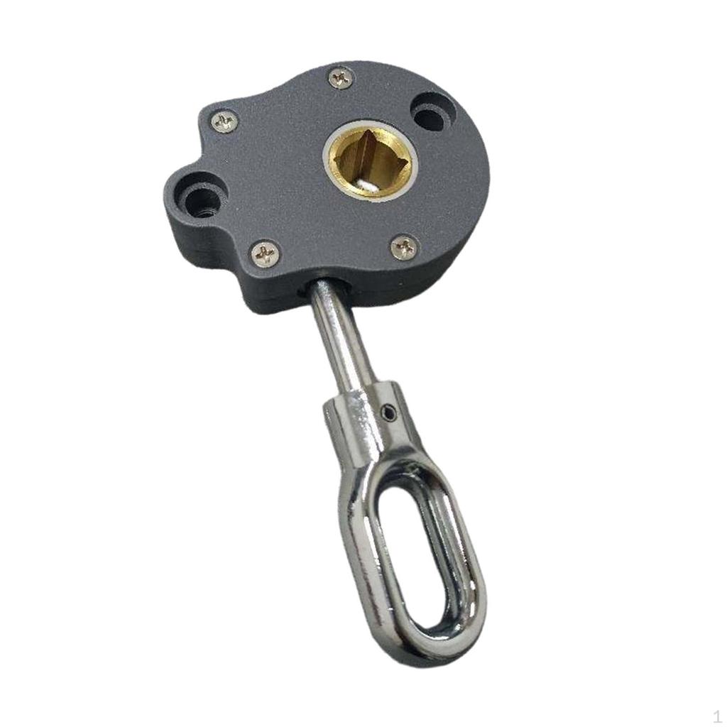 1/13 Canopy Awning Crank Gearbox Drive Worming Gear Professional Lightweight Accessory Easy
