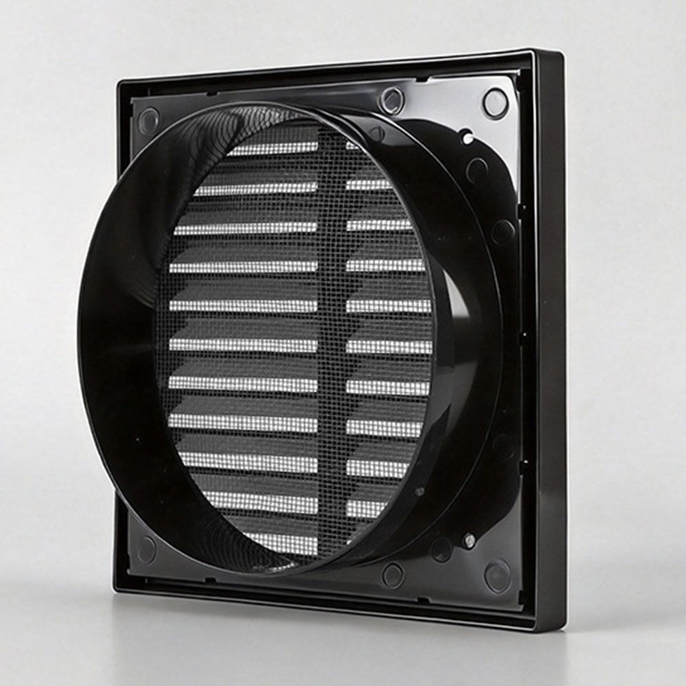 Square Air Vent Grille Cover 4/5/6/8In Duct Vent Cover Ventilation Grille Ventilation Accessories
