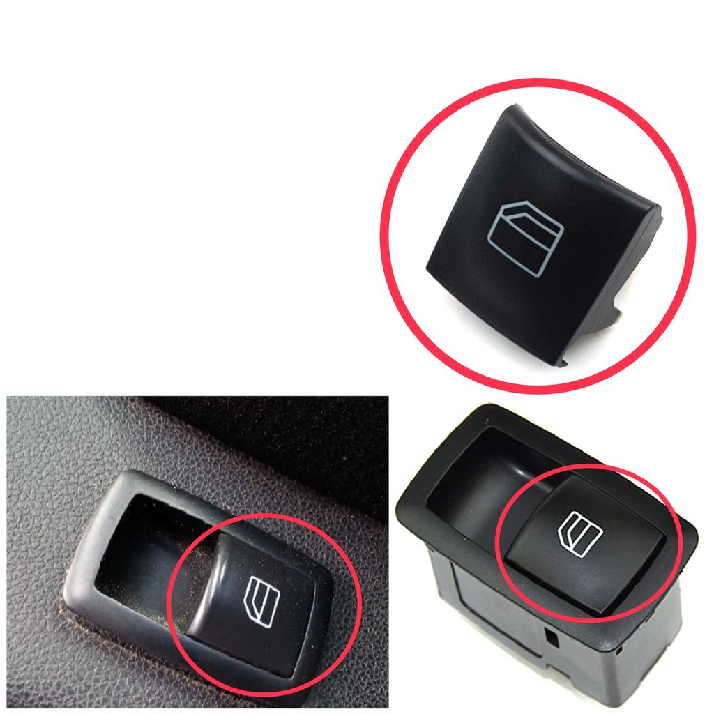BROSS BDP112 Passenger Door Window Switch Repair Button Cap Cover 2518200510 A2518200510 for Mercedes W169 W245 X164 W164 W251