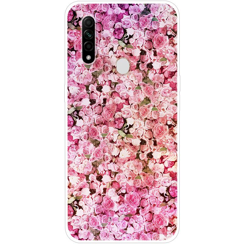 Для OPPO A31 OPPOA31 чехол Мягкая силиконовая задняя крышка чехол для телефона с рисунком Звездное небо