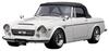Модель зажигания 118 Datsun Fairlady 2000 (SR311) Белый готовый продукт