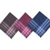 Men's Polyester/Cotton Handkerchief Square Towel In Dark Colours