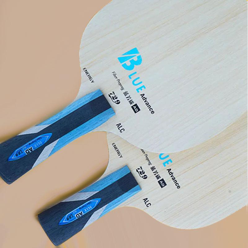 Новое профессиональное основание для настольного тенниса 729, 5, дерево 2, AD, арилата, карбон, ракетка для пинг-понга, синяя, ALC, быстрая атака