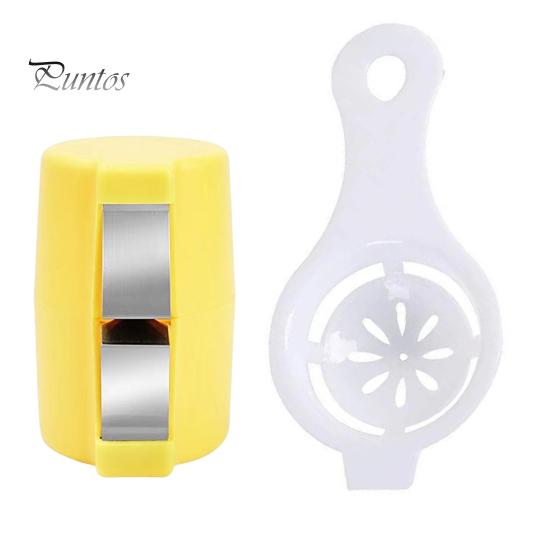 2 шт. Инструмент для вскрытия скорлупы яиц, яичный нож, нержавеющая сталь, портативный инструмент для вскрытия яиц, ручной сепаратор для приготовления яиц