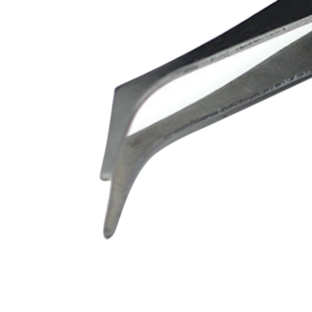 4Pcs/Set Precision Tweezers Thick Electronics Forceps Tweezers Anti-Skid DIY Maintenance Tools Makeup Repair Multi-function