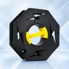 Portable Manual Cable Reel Compact Empty Storage with Carry Handle for Workshops, Job