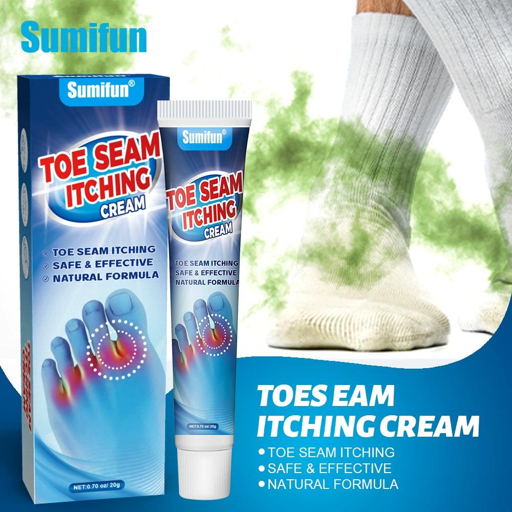 Крем для ног Sumifun Anti-Itch от грибка ногтя на ногах, увлажняющий и успокаивающий крем для ухода за ногами