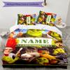3pcs Shrek3 Cover Set - Personalized Name, HD Printed Bedding with 1 Cover and 2 Pillowcases - Perfect for Home Decor, Easy Care