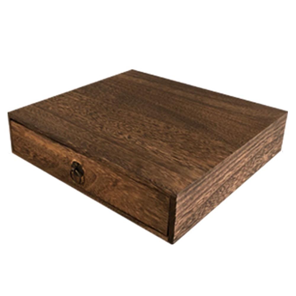 Деревянная коробка для чая, ящик/откидной ящик для ювелирных изделий, органайзер для всякой всячины, ретро-коробка для хранения чая пуэр