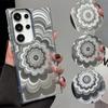 Fashion Laser Flowers Case for Samsung Galaxy S26 Ultra S25 S24 FE S23 S22 S21 Plus A57 A37 A17 A07 A56 A36 A16 Case Cover Soft TPU Phone Back Cases