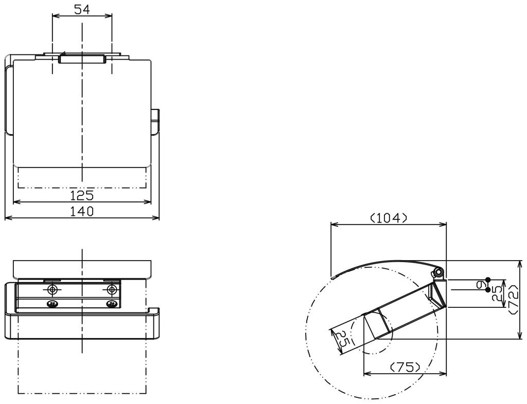 GROHE GROHE JAPAN COLLECTIONS Paper Holder JPK50200
