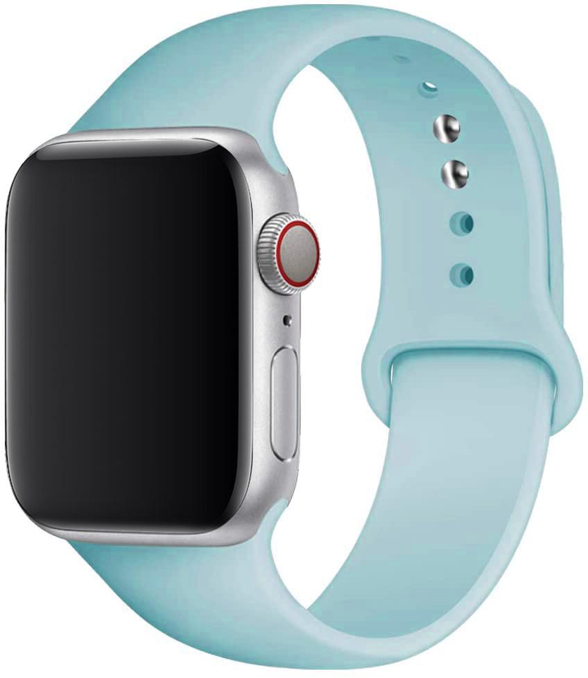 Silicone Strap For Apple Watch Band SE-10 42/46mm 44/45mm 38/40/41mm Bracelet Iwatch Serie 9 8 7 6 5 4 3 Ultra 2 49mm