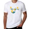 Happy Splashing Ducklings T-Shirt Cotton Tshirt 100% Man T Shirt Cotton T-Shirt