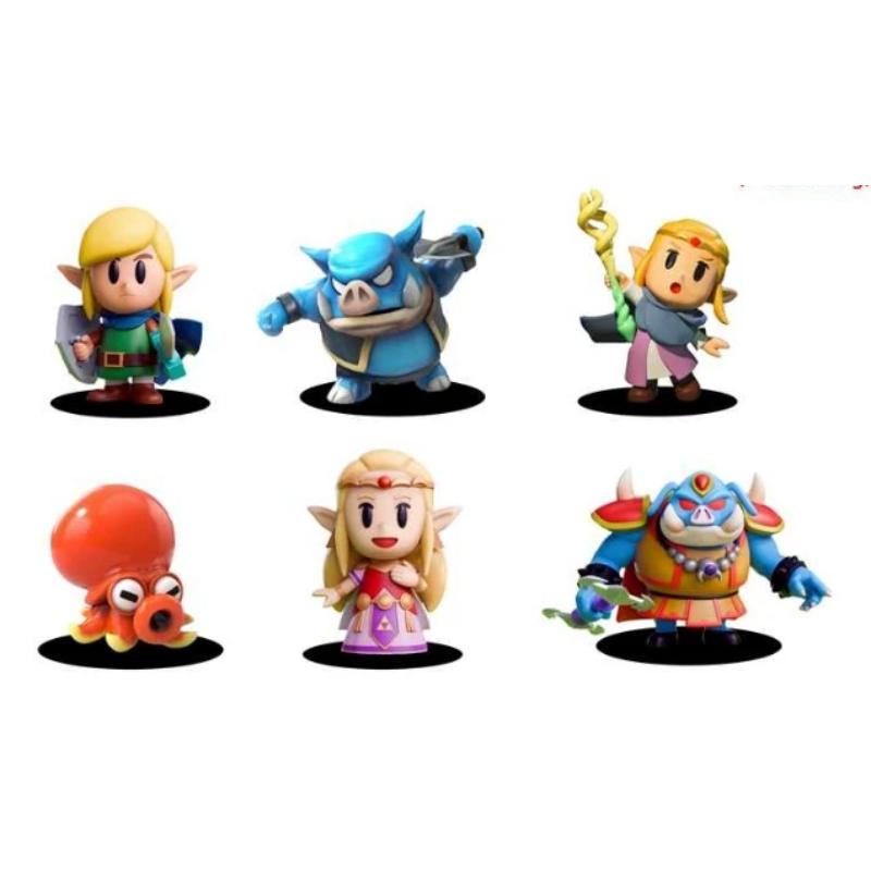 6pcs/set Game Zeldaes Link Princess Octorok Blue Bokoblin Action Figure Toys Kawaii PVC Model Doll Desk Decoration Kids Gift