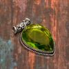Peridot Gemstone 925 Sterling Silver Handmade Замечательный ювелирный кулон