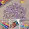 20/24 Colors Watercolor Paint Set Seamless Blending High Transparency Fine Pigment Distribution Natural Gum Portable Palette