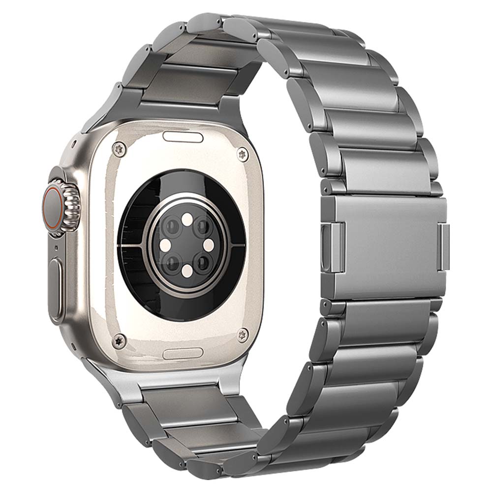 Для Apple Watch Series 10 42 мм / 9 8 7 41 мм / SE (2023) SE (2022) SE 6 5 4 40 мм / 3 2 1 38 мм магнитный ремешок из титановой стали