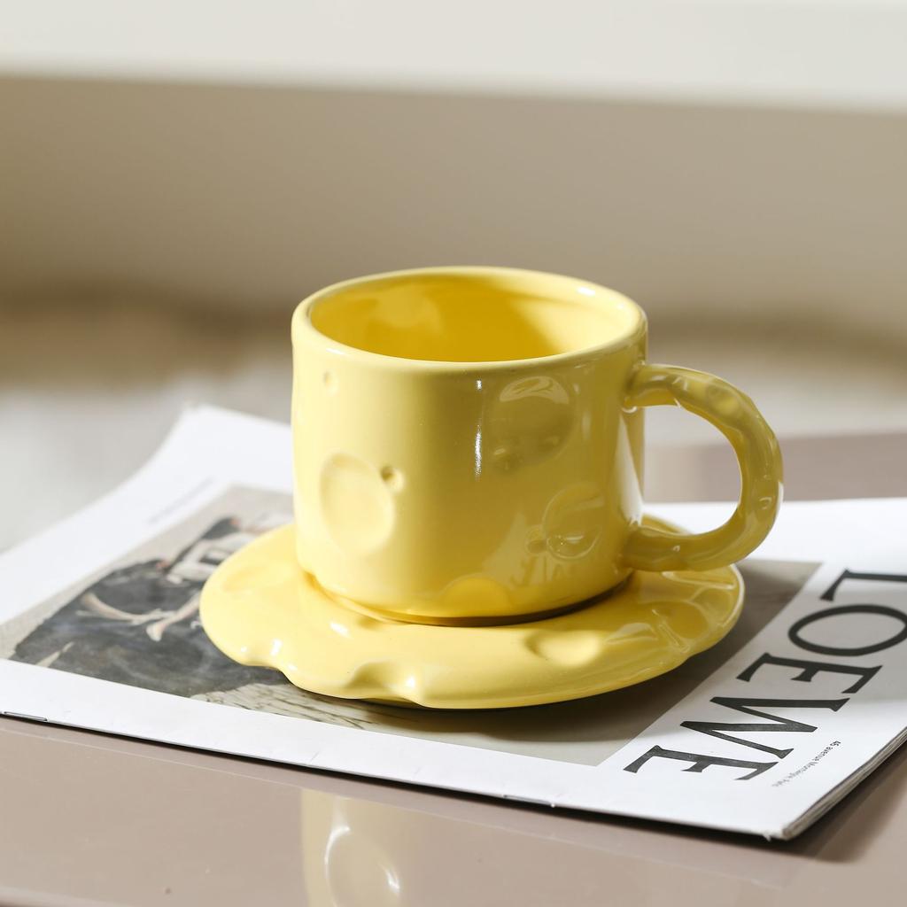 Керамические кофейные чашки и наборы тарелок Чашки для послеобеденного чая Десертная тарелка Кружка для молока Кофейная кружка Чашка для воды Чашки для завтрака Кружки для сока