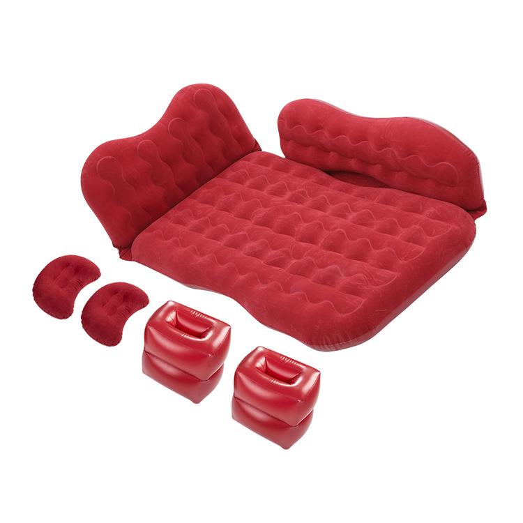 Автомобильная утолщенная раздельная надувная кровать для автомобиля, складная кровать для внедорожника, седана, задняя выхлопная труба, кровать, аксессуары для автомобильной кровати