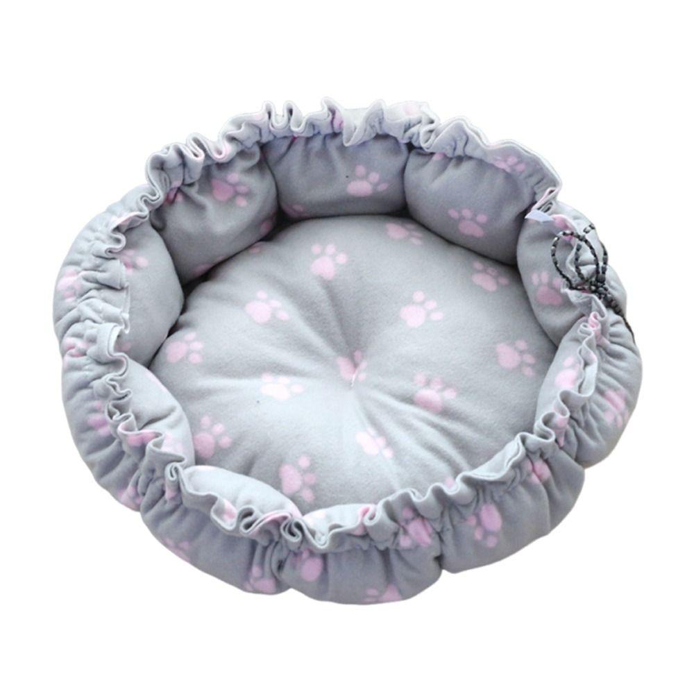Soft Material Soft Warm Nest Creative Design Adjustable Pet Bed Drawstring Pet Bed Pet Comfort
