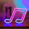 LED Neon Light Novel Fancy Light LOVE Wine Glass Butterfly Flamingo Note Shape Lights Internet Celebrity Holiday Decorative Lamp