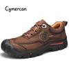 New Men's Casual Shoes High Quality Outdoor Hiking Shoes for Men Sneakers Genuine Leather Camping Shoes Walking Travel Men Shoe