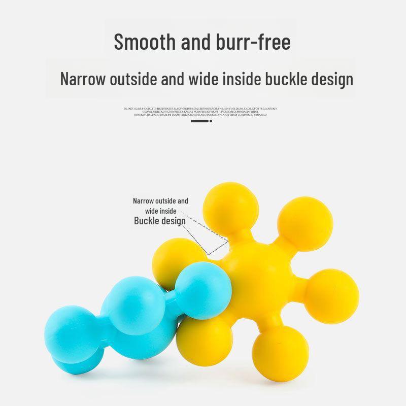 Конструкторы для сборки цветка сливы для раннего образования в детском саду - развивающие игрушки для детей 3-4 лет.