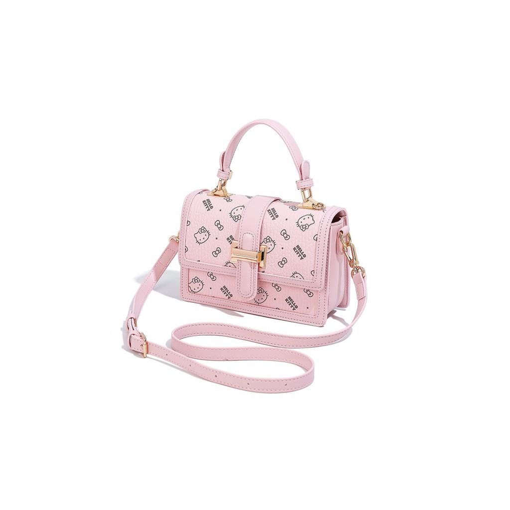 New Sanrio HelloKitty Hello Kitty PU Shoulder Bag, Crossbody Bag, Handbag Women's Pink SHHF41504