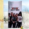 Полотенце для сушки банное рок-группы G-Guns N R-Roses Подходит для легкого плавания, кемпинга, йоги, пляжа.