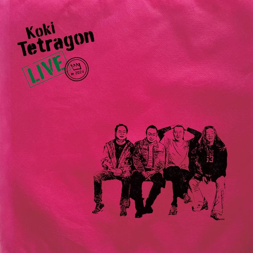 Виниловая пластинка KOKI TETRAGON LIVE в 2024 FWRFKK001 FOURTH WAVE REC 2025 Япония Японский Поп-Рок