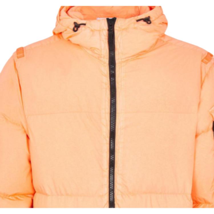 STONE ISLAND Пуховик FW22 Унисекс Персиково-розовый 771540223-V0032