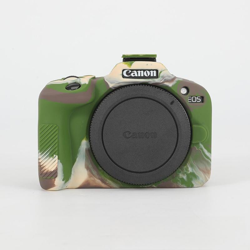 Силиконовый чехол для беззеркальной камеры Canon EOS R100 - Защитная крышка и портативная сумка для фотосъемки