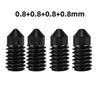 For Bambu Lab A1 Mini A2L Hotend Kit with 0.2/0.4/0.6/0.8mm Hardened Steel Nozzle For A1 Replace Hotend Kit For Bambu A1 A2L