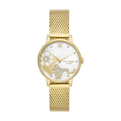 Женские золотые часы Kate Spade New York Metro KSW1827