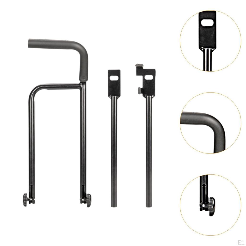 Тренировочная ручка для детского велосипеда, обучающая родительская ручка, простая установка, устойчивое железо