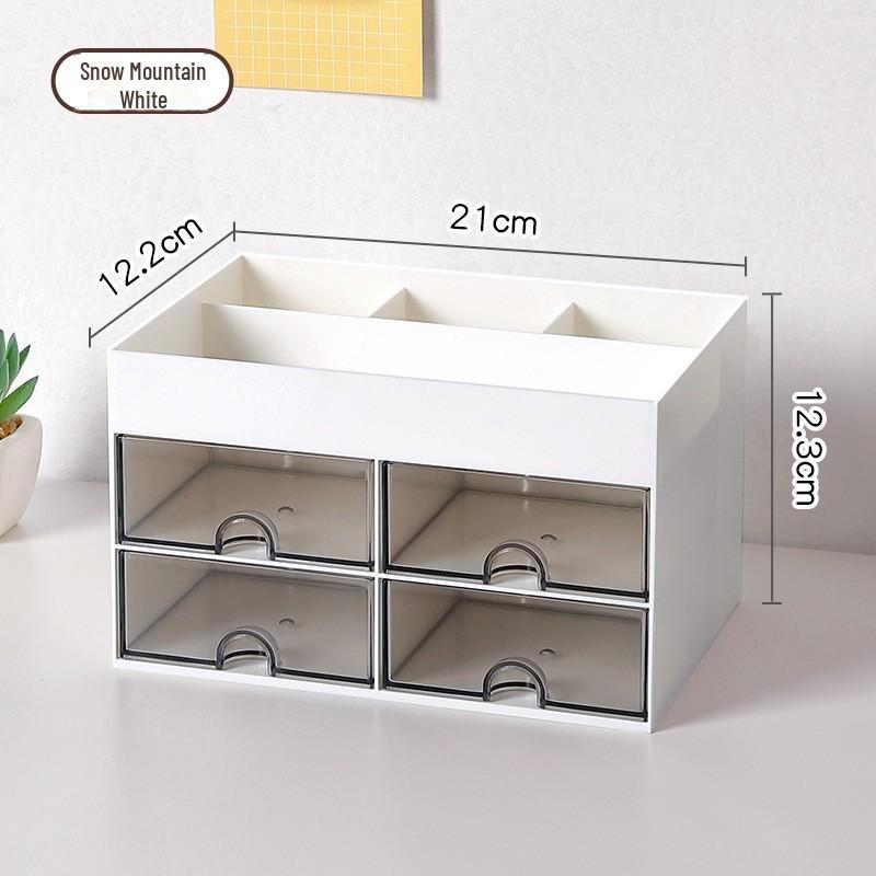 Настольный органайзер для косметики и канцелярских принадлежностей: Симпатичная офисная стойка для хранения вещей и держатель для ручек