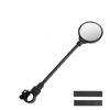 Bicycle Rearview Mirror 360-degree Rotating Hose Adjustment High-definition Mirror Electric Motorcycle Wide-angle Convex Mirror