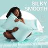 Satin Pillowcases for Hair and 2 Pack Silk Satin Set of 2 King Size Pillowcases Silky Pillowcases with Envelope Closure MR&HM Skin, Pillowcases,