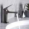 Смеситель для раковины TLXT, цвет Gunmetal Grey, для горячей и холодной воды